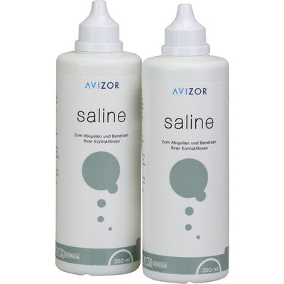 Avizor Saline Pack (2x350ml) - EyeStyle